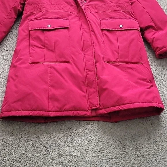 NWT Woman Within Feather Down Faux Fur Lined Hood Parka - Picture 2 of 14